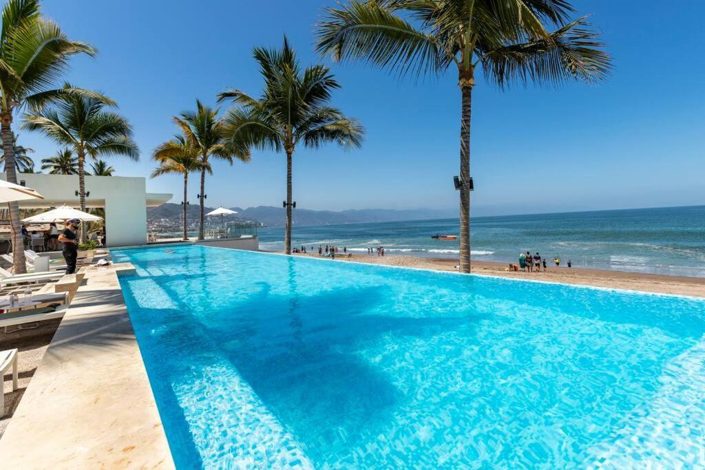 Harbor 7010 By Moikkarentals Beachfront 600Mb Wifi Puerto Vallarta Exterior foto